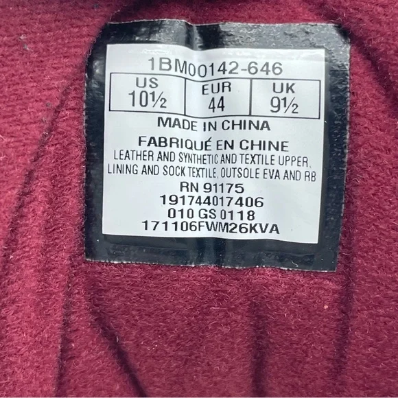 Patrick Ewing Shoes Maroon White Rogue Lace Up High Tops